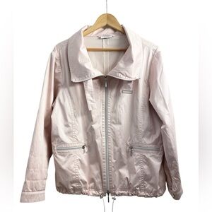 Elegant Light Pink Utility Jacket